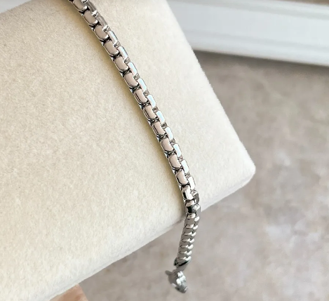 Pulseira Geométrica Metálica