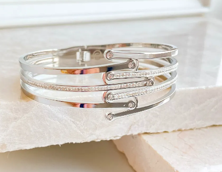 Bracelete Geometria Luxuosa