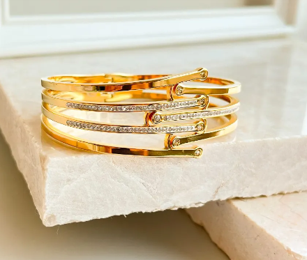 Bracelete Geometria Luxuosa