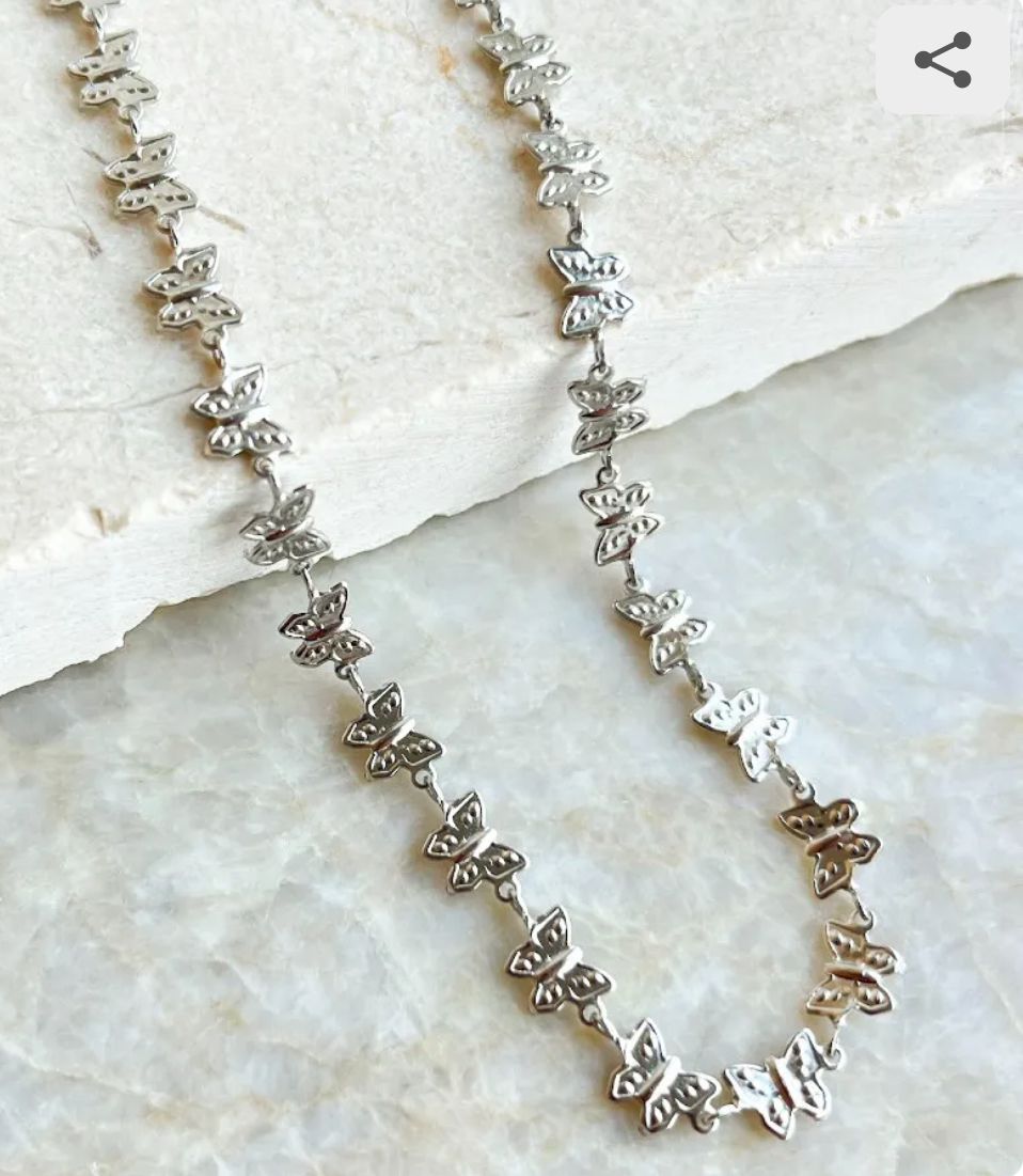 Choker Borboletas