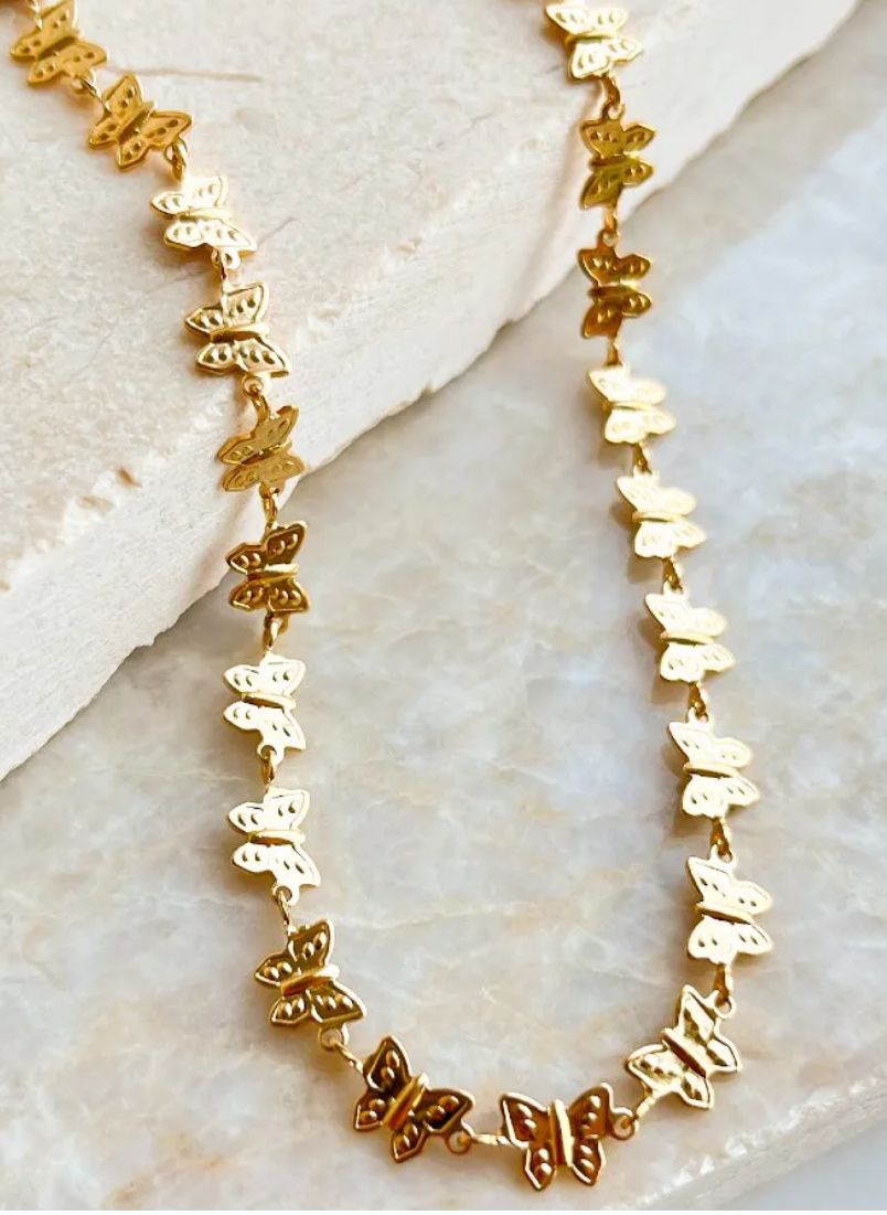 Choker Borboletas