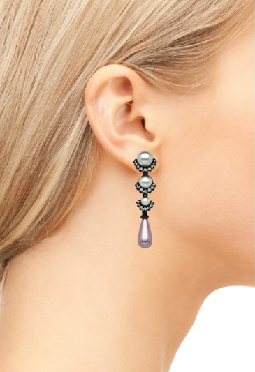 Brinco Pérolas Gota