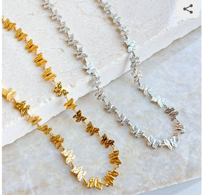 Choker Borboletas