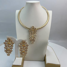 Conjunto Henriette (miolo ouro rosé)