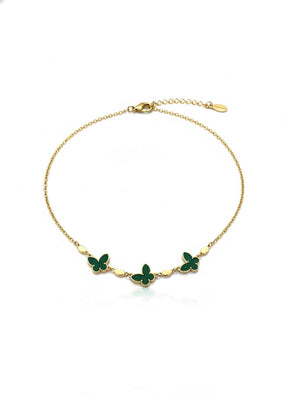 Colar Borboleta Verde