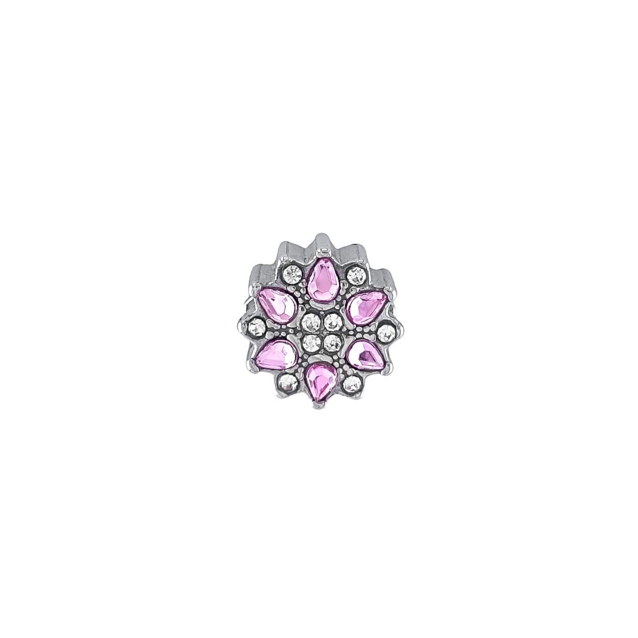 Berloque separador rosa