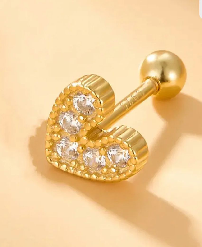 Piercing Coração (orelha)